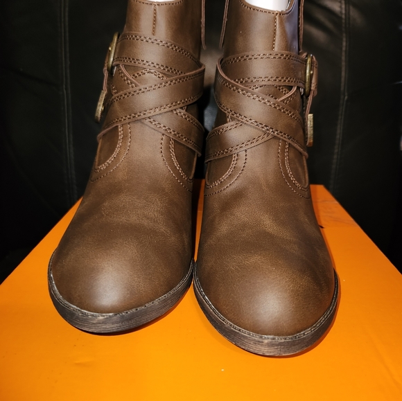 Rocket dog Satire dark brown western boot - Picture 2 of 7